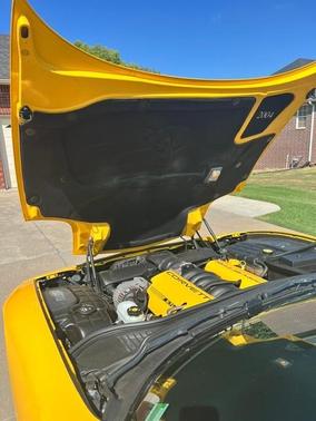 Yellow 2004 Chevrolet Corvette Base