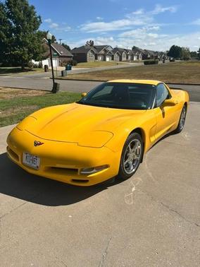 Yellow 2004 Chevrolet Corvette Base