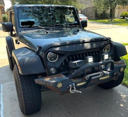Gray 2014 Jeep Wrangler Sport