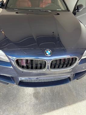 Blue 2013 BMW M5 Base