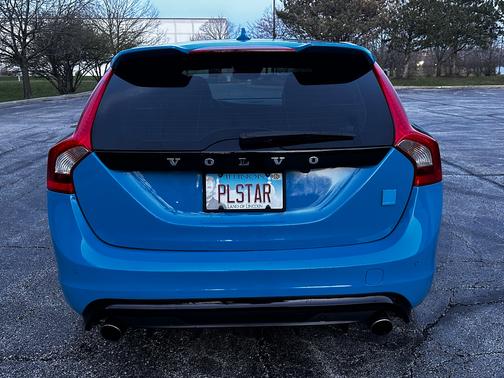 Blue 2016 Volvo V60 T6 Polestar