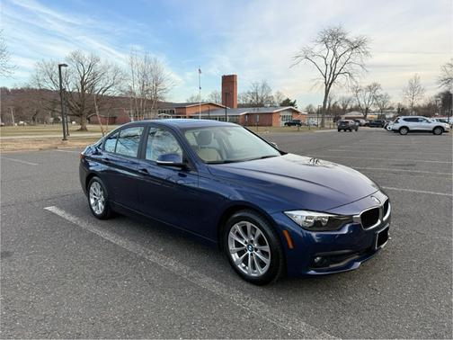 Blue 2017 BMW 320 i xDrive