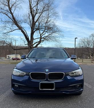 Blue 2017 BMW 320 i xDrive