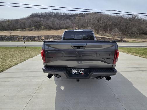 Gray 2018 Ford F-150 Raptor