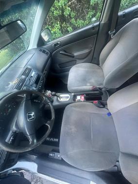 White 2001 Honda Civic LX