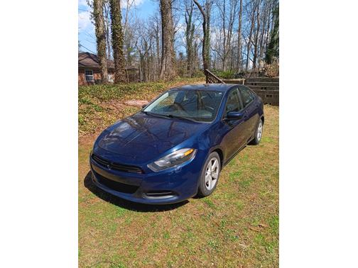 Blue 2015 Dodge Dart SXT