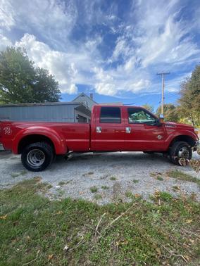 Red 2011 Ford F-350 XL