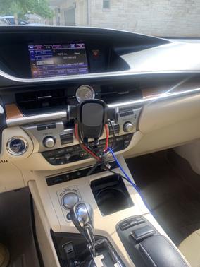 White 2014 Lexus ES 300h Base