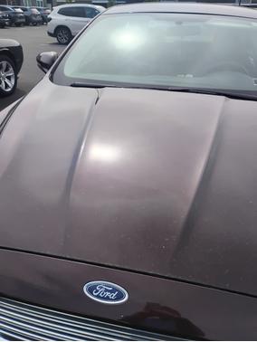 Red 2013 Ford Fusion SE