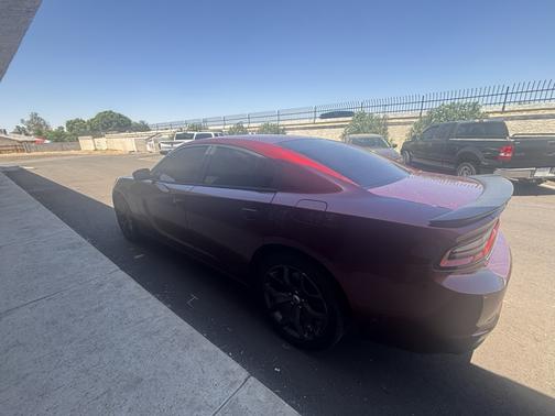 Red 2017 Dodge Charger SE