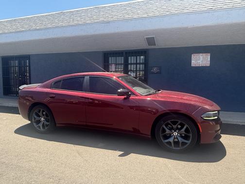 Red 2017 Dodge Charger SE