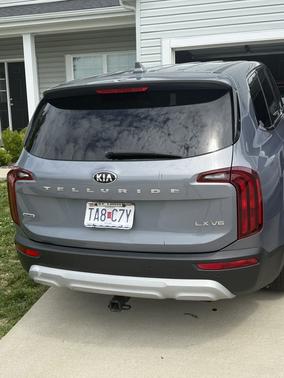 Gray 2021 Kia Telluride LX