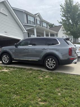 Gray 2021 Kia Telluride LX