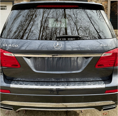 Gray 2015 Mercedes-Benz GL-Class GL 450 4MATIC