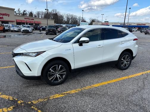 White 2021 Toyota Venza LE