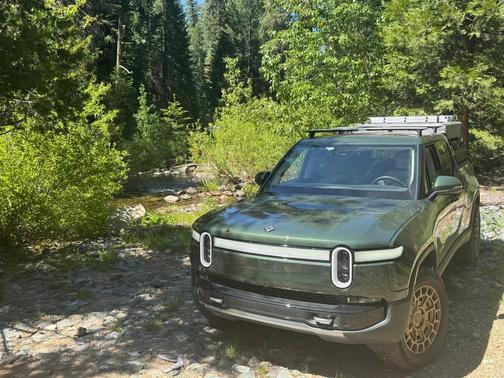 Green 2022 Rivian R1T Adventure Package