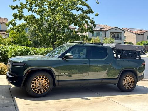 Green 2022 Rivian R1T Adventure Package