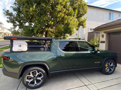 Green 2022 Rivian R1T Adventure Package