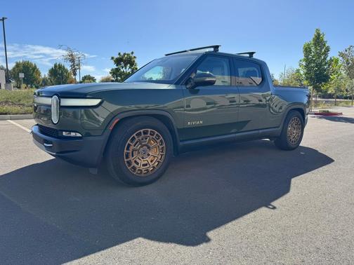 Green 2022 Rivian R1T Adventure Package