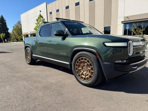 Green 2022 Rivian R1T Adventure Package