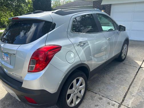 Silver 2015 Buick Encore Leather