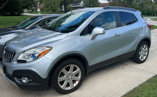 Silver 2015 Buick Encore Leather