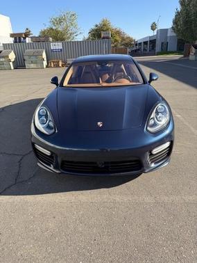 Blue 2014 Porsche Panamera Panamera Turbo Executive