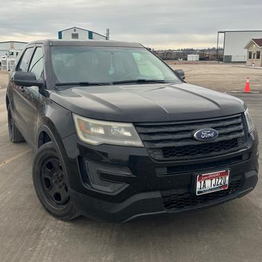 Black 2016 Ford Utility Police Interceptor Base