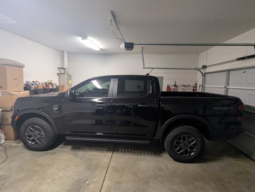 Black 2025 Ford Ranger XLT