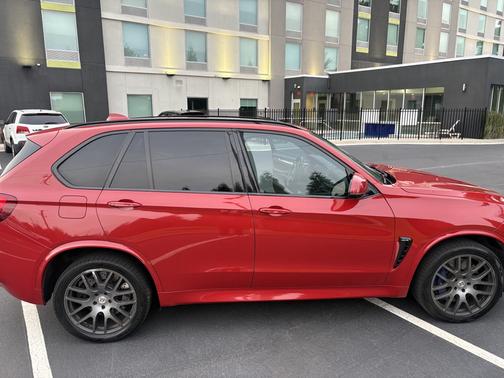 Red 2017 BMW X5 M Base