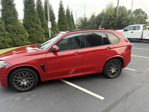 Red 2017 BMW X5 M Base