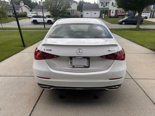 White 2022 Mercedes-Benz C-Class C 300 4MATIC