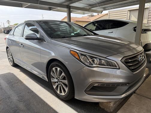 Silver 2017 Hyundai SONATA Sport