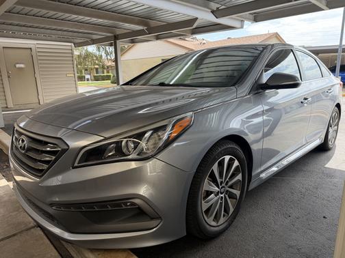 Silver 2017 Hyundai SONATA Sport
