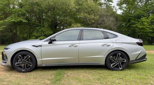 Silver 2026 Hyundai SONATA N Line 
