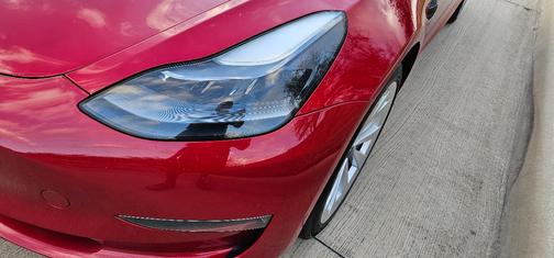 Red 2023 Tesla Model 3 Base