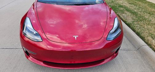 Red 2023 Tesla Model 3 Base