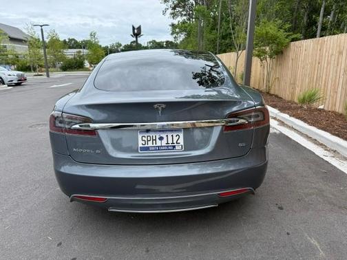 Gray 2014 Tesla Model S Performance
