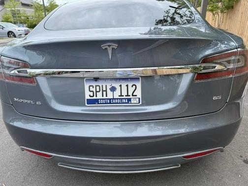 Gray 2014 Tesla Model S Performance