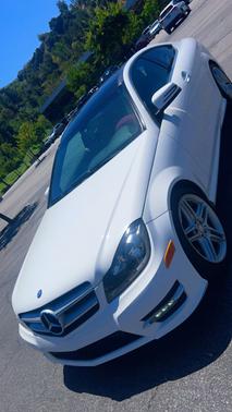 White 2013 Mercedes-Benz C-Class C 250