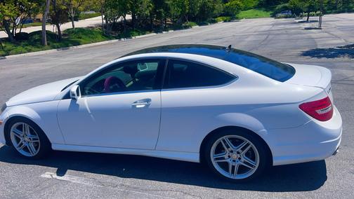 White 2013 Mercedes-Benz C-Class C 250