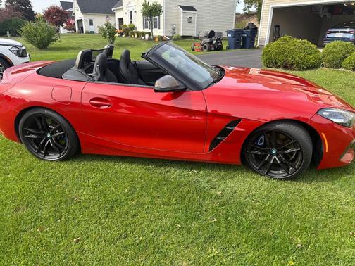 Red 2020 BMW Z4 M40i