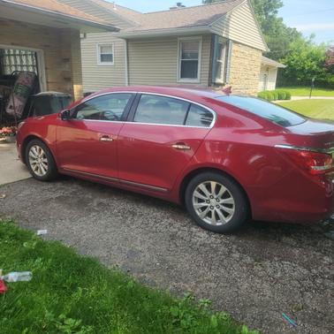 Red 2014 Buick LaCrosse Leather