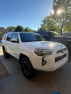 White 2022 Toyota 4Runner SR5 Premium