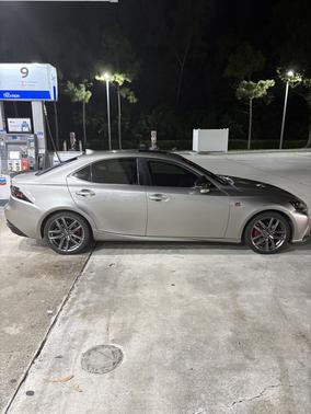Silver 2015 Lexus IS 250 Base