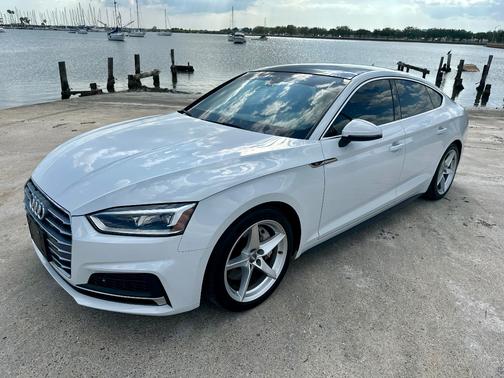 White 2019 Audi A5 Sportback 45 Premium