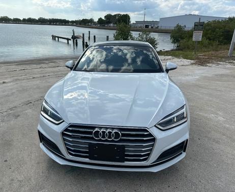 White 2019 Audi A5 Sportback 45 Premium