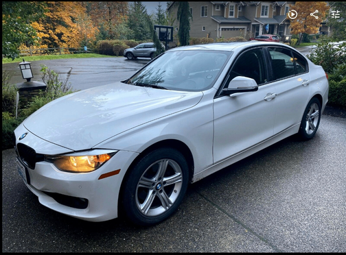 White 2015 BMW 328 i xDrive