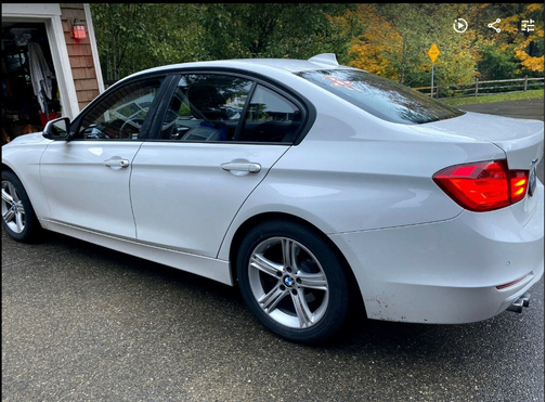 White 2015 BMW 328 i xDrive