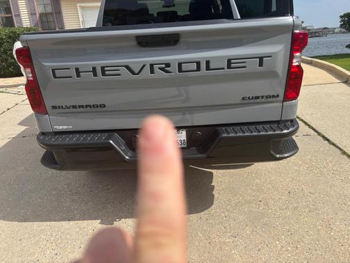 Gray 2024 Chevrolet Silverado 1500 Custom Trail Boss